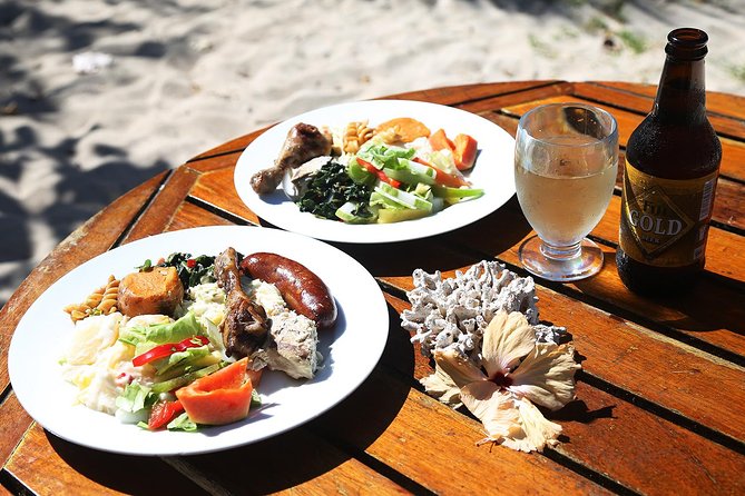 Capt Cook Cruises Super Saver Combo: Day Sail + Dinner Cruise - Sunset dinner with music and Fijian culture