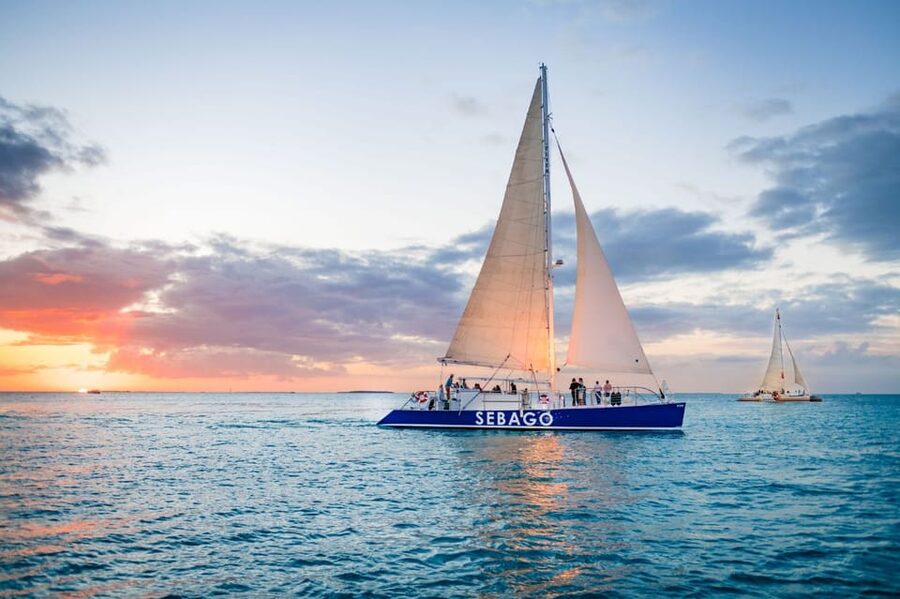 Captain's Choice: Dolphin Watch Sunset Sail - Leaving the Historic Seaport behind