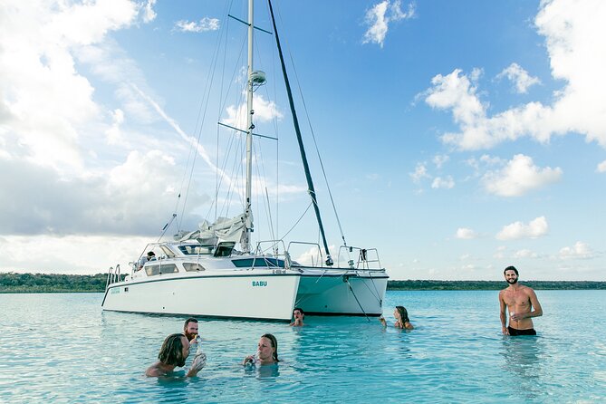 Catamaran Adventure: Sailing and Swimming in the Bacalar Lagoon - Who will enjoy this Bacalar boat trip most