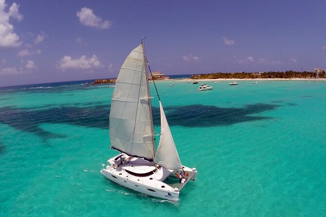 Catamaran Sail to Isla Mujeres with all inclusive from Cancun or Riviera Maya - The first hour: boarding, safety, and the boat atmosphere