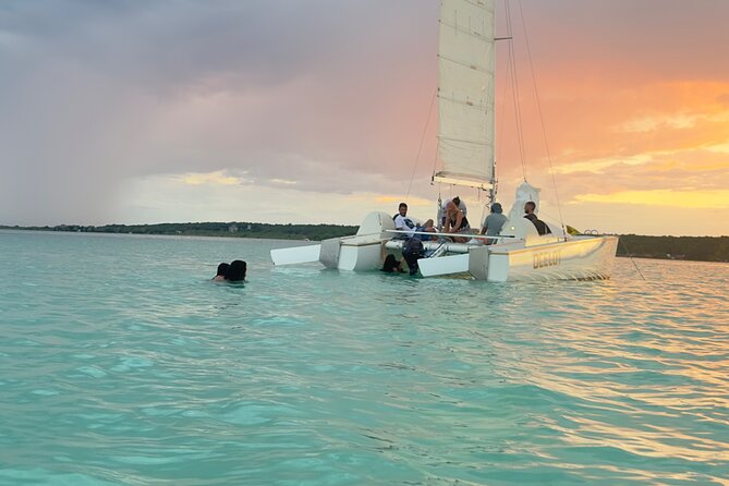 Catamaran Sailboat Bacalar Excursions - What the $269.32 group price really buys