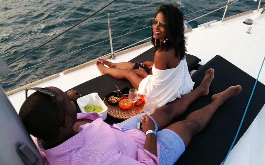 Catania: Guided Sunset Sailing Trip with Aperitif & Prosecco - The Ulysses Caves Swimming Stop