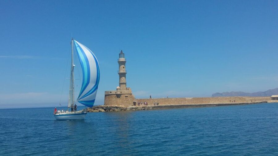 Chania: Private Morning or Sunset Sailing Cruise - Sailing away from Chania toward Thodorou Island