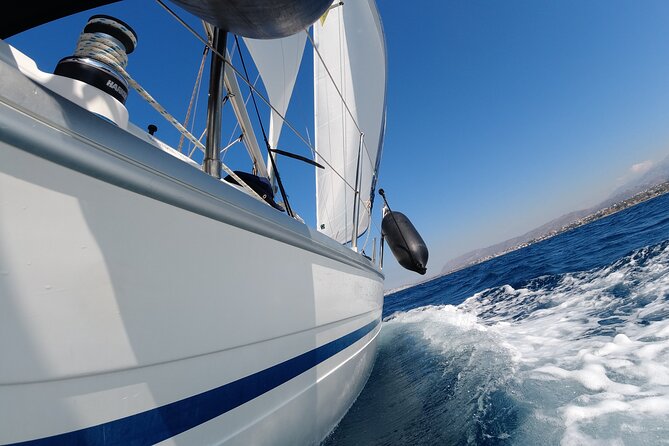 Chania shared Sailing cruise in a small group - Anchoring near a small island