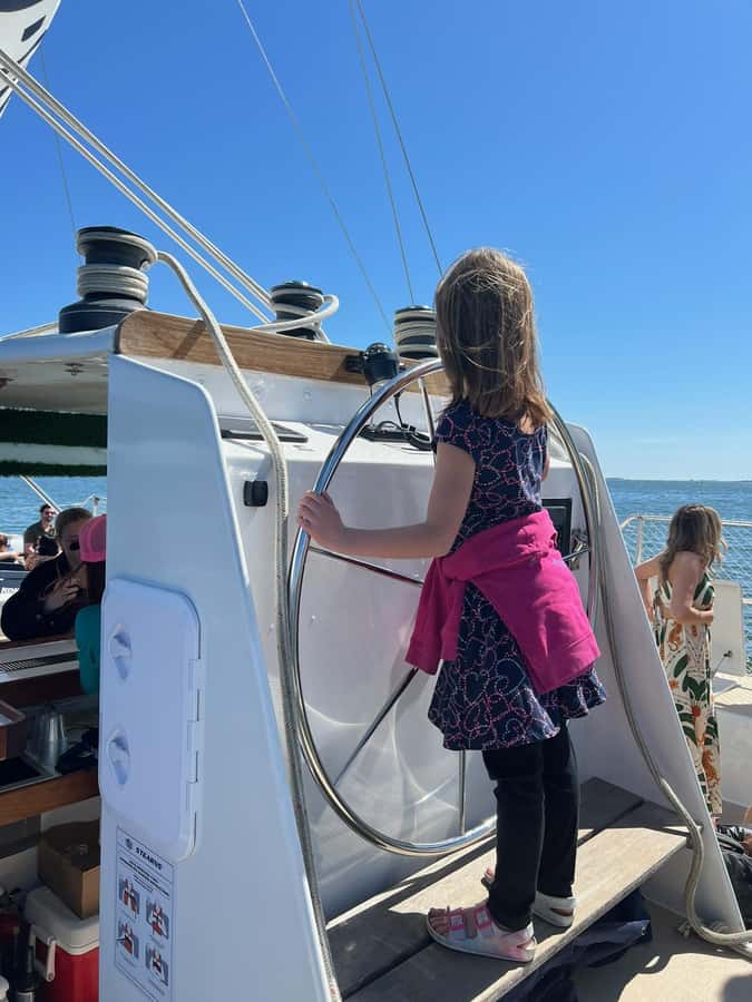 Charleston Harbor Mimosa Brunch Cruise with Brunch Bites - Charleston Harbor in Full Daylight