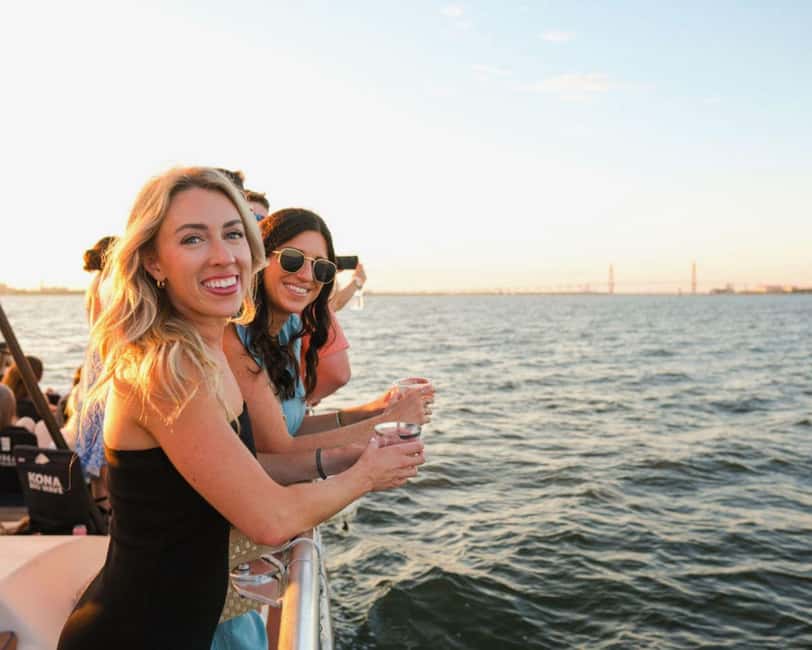 Charleston Harbor Sunset Cruise with Music & Onboard Bar - Finding your place on the Palmetto Breeze
