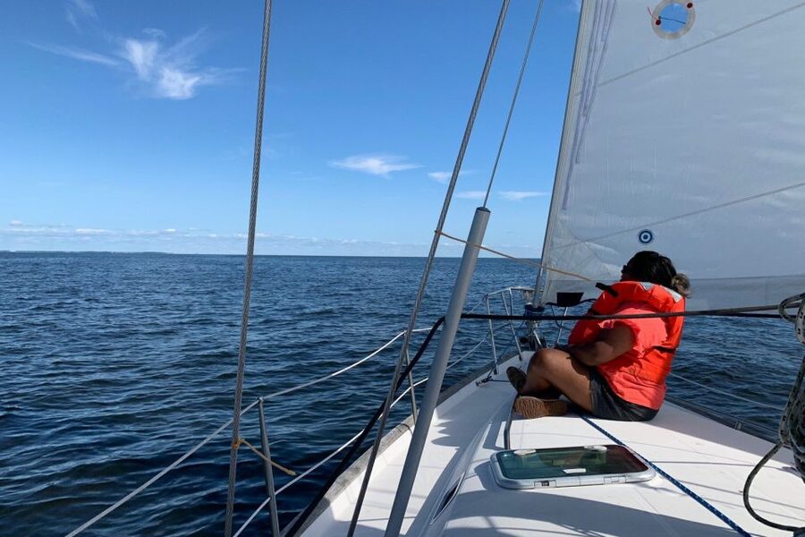 Chesapeake Beach: Beautiful Day Sailing the Chesapeake Bay - Wildlife watching on open Chesapeake Bay