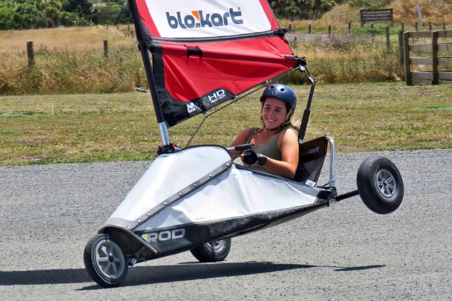 Christchurch: Blokart Land-sailing - Why blokarting is such a good Christchurch activity
