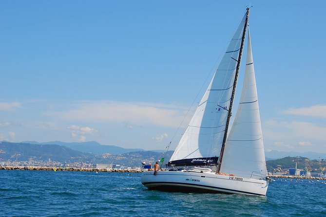 Cinque Terre Sailing Day Trip from La Spezia - Leaving La Spezia through the Gulf of Poets