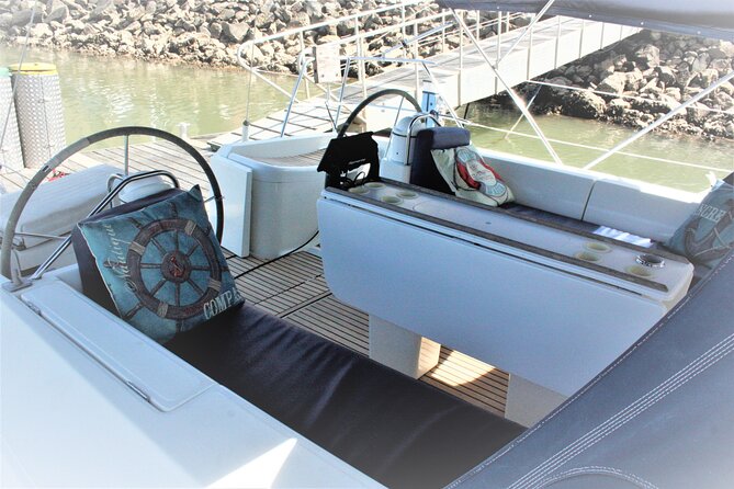 Coastal Tour on a Luxury Sailing Yacht - Vilamoura(Max 12 Guests) - Olhos de Água and its fishing boats