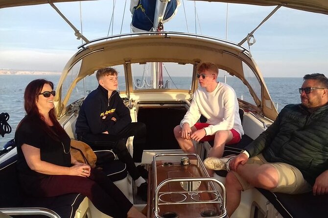 Coastal Tour on a Luxury Sailing Yacht - Vilamoura(Max 12 Guests) - Falésia Beach, seen from the water