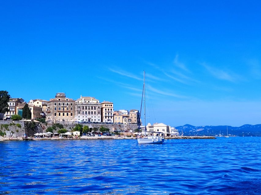 Corfu: Half-day Private Cruise with Sailing Yacht - Sailing past Lazareto Island on the return