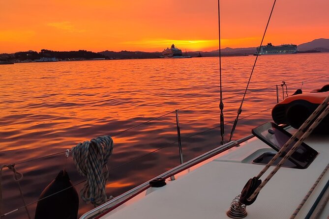 Corfu Island Sunset Cruise on Sailing Boat - Setting Sail From Gouvia Marina at 7:30 pm