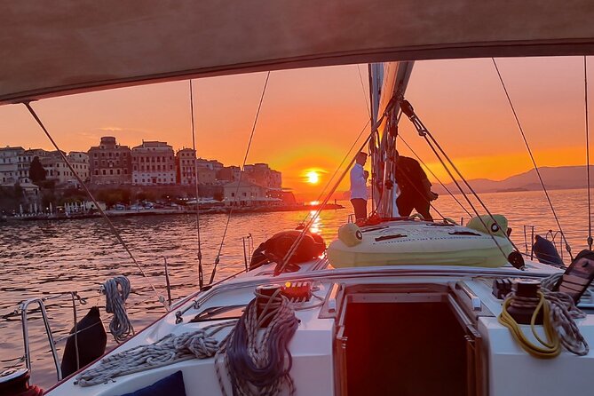 Corfu Island Sunset Cruise on Sailing Boat - Snorkeling Gear for a Possible Swim