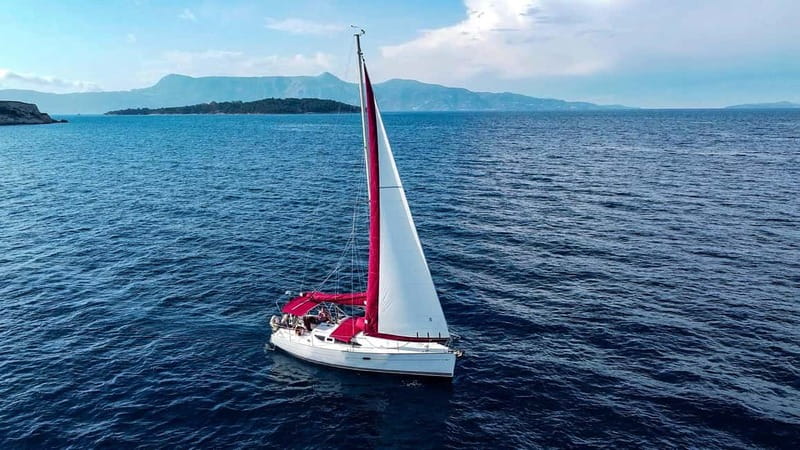 Corfu: Private Sailing Cruise- Swim Stops with Food & Drinks - Coastal cruising with coves, villages, and meze