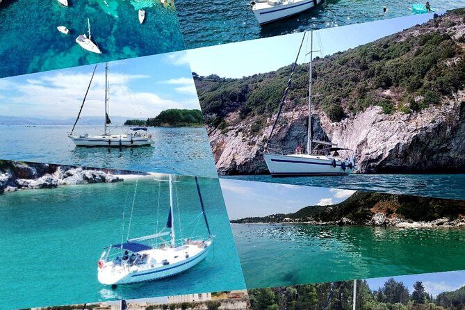 Corfu:Private sailing yacht cruise for up to 10 guests - Sailing past Corfu’s old town and fortresses