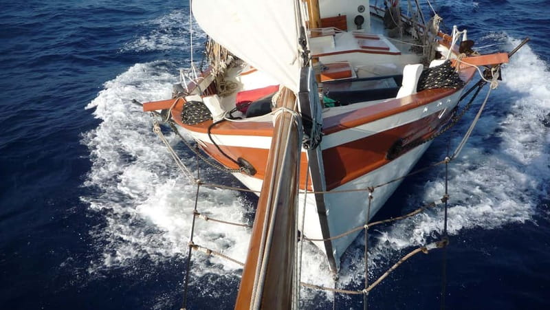 Corfu: Sunset Cruise on a Traditional Wooden Sailing Yacht - What the two-hour route looks like