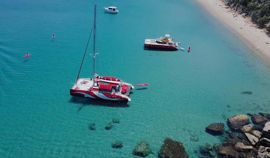 Cruising on a sailing maxi-catamaran - What the $200 price really covers
