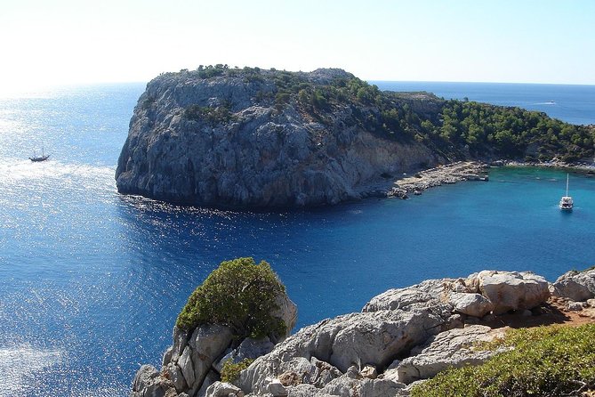 Day Cruise by a Sailing Yacht to the most beautiful bays or Rhodes (Small Group) - Ladiko Beach: A Fitting Final Swim