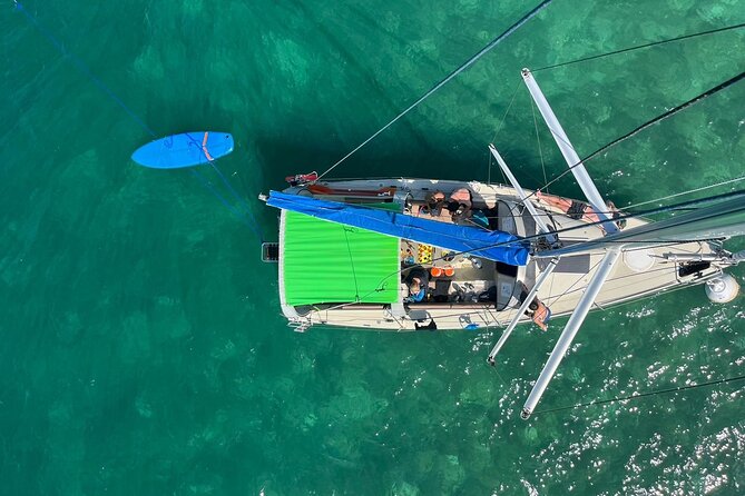Day Lagoon 100% Sailing stops Snorkelling Paddle - A full day on Guadeloupe’s sheltered lagoon