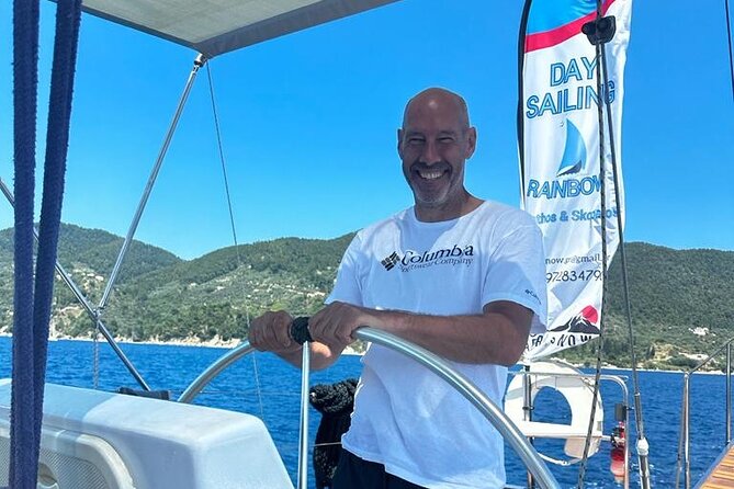Day sailing Skiathos Skopelos with lunch on Rainbow yacht - Lunch cooked on board, not a basic snack
