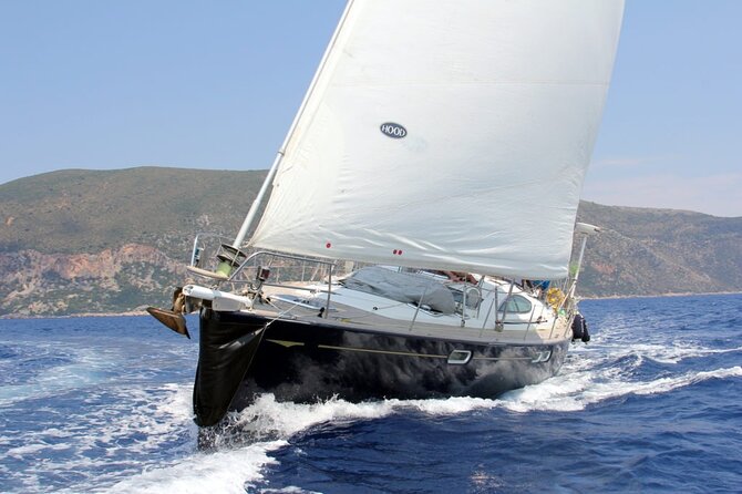 DAY TRIP - Exclusive Sailing Adventure - CORFU / PAXOS - Issos Beach Begins the Day