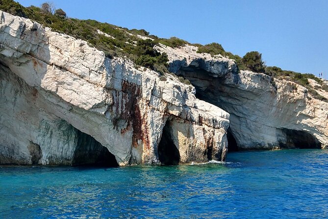 DAY TRIP - Exclusive Sailing Adventure - CORFU / PAXOS - The Blue Caves Are the Main Water Stop