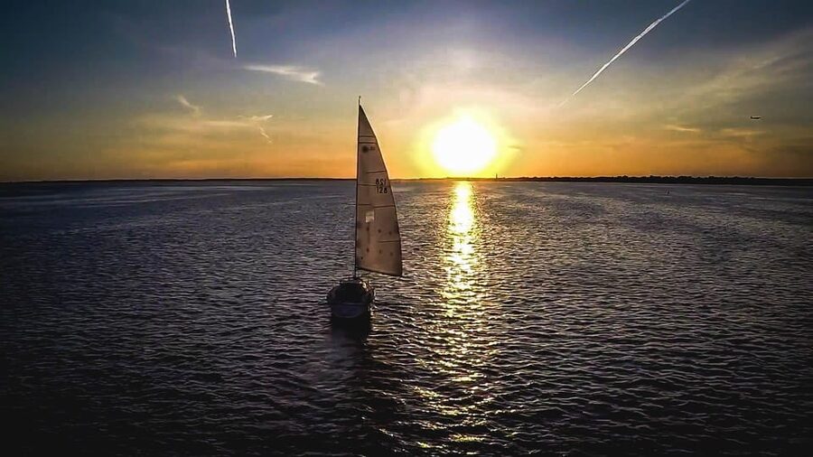 Denia: Sunset Electric Sailboat Cruise with Dolphin Spotting - Key points at a glance