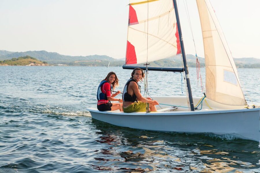 Dinghy Sailing Lesson in Menorca - Why the Instructor-on-Board Format Works