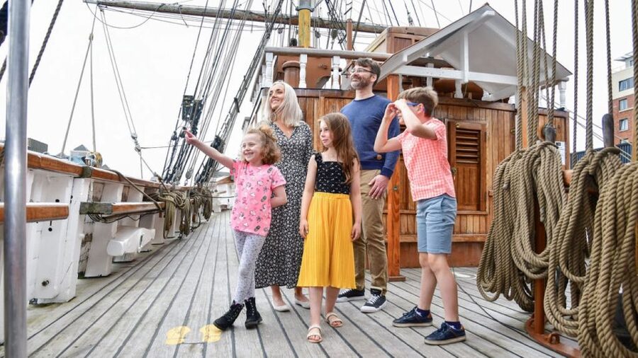 Dublin: Jeanie Johnston Tall Ship Irish Famine History Tour - An unusual record across 16 voyages