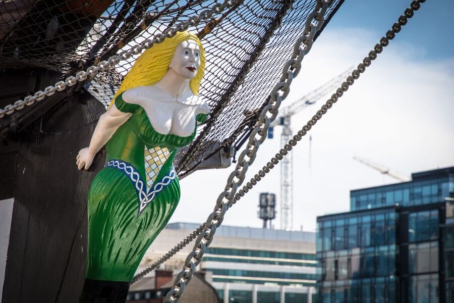 Dublin: Jeanie Johnston Tall Ship Irish Famine History Tour - Practical details at Custom House Quay