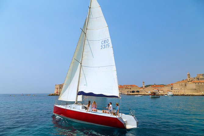 Dubrovnik Private Romantic Sunset Sailing - Dubrovnik City Walls from the water