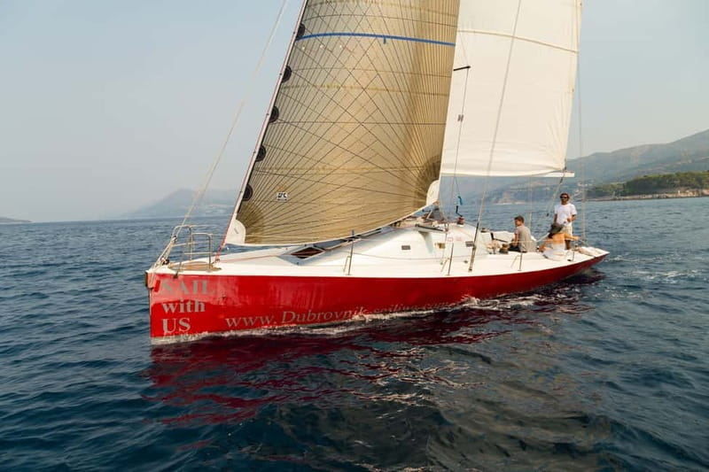 Dubrovnik: Romantic Sunset Sailing Adventure - Setting sail from Lapad Bay