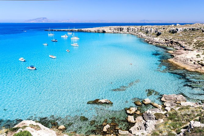 Egadi Sail Boat Tour to Favignana and Levanzo from Trapani - Favignana village and lunch on board