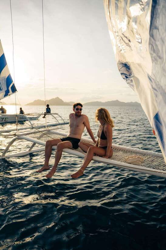 El Nido Islands: Shared Paraw Sunset Sailing - What makes a paraw different from a regular boat