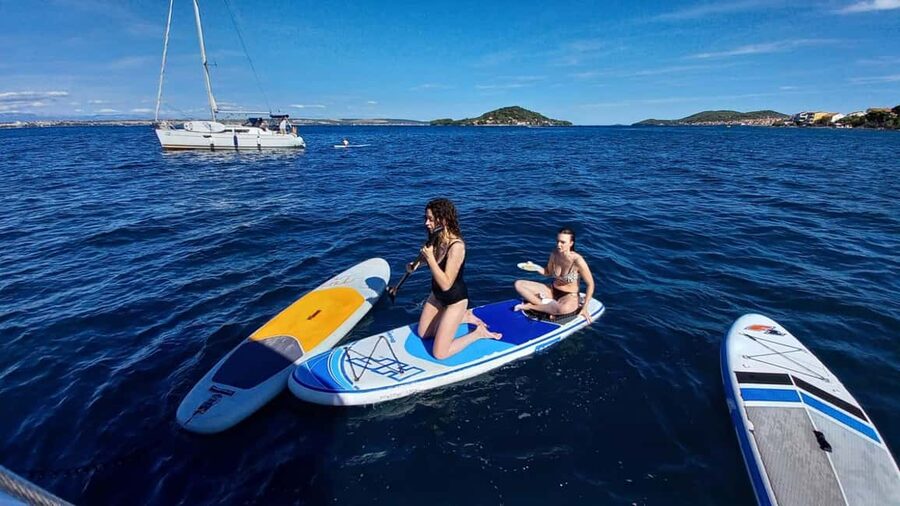Elegant Day-Sailing Tour-Lunch&Drinks included - What happens at the swimming stops