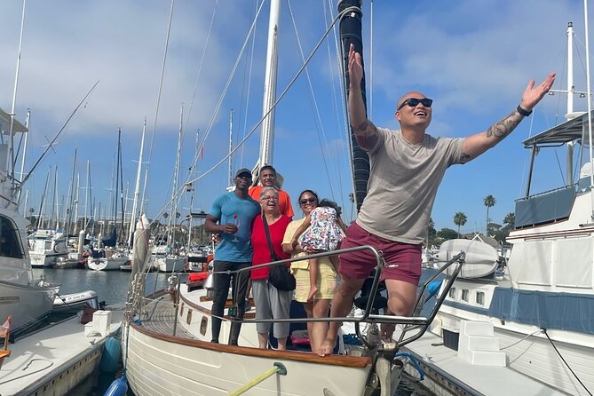 Experience Oceanside Sailing with Whales and dolphins! - Searching for dolphins and whales offshore
