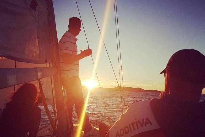 Experience Romantic Sunset Sailing on a modern 36ft (11m) sail yacht | Hvar - Sailing Past the Pakleni Islands