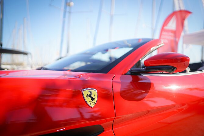 Ferrari Car Driving & Sailing Experience Barcelona - Meeting at Port Olimpic