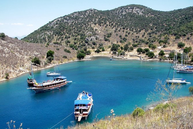 Fethiye Islands Sailing Cruise with Lunch - Dockyard Island and its calm waters