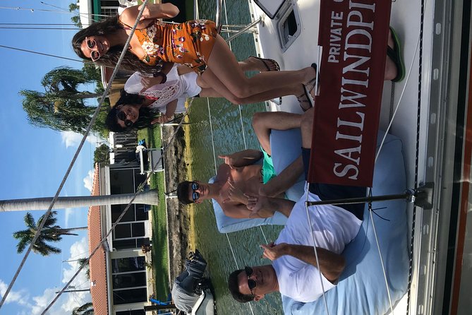 Fort Lauderdale Sailing Charter - When the sails open toward the Atlantic