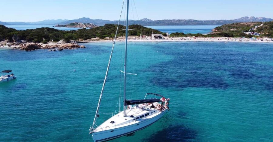 From Cannigione: Sailboat Tour in La Maddalena Archipelago - Setting out from Cannigione on the Berlin Sun Odyssey 43