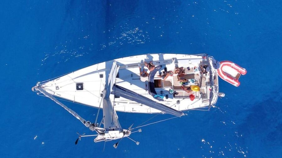 From Cannigione: Sailboat Tour in La Maddalena Archipelago - Lunch with Sardinian products and Vermentino