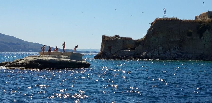 From Chania: Fully Private Sailing Cruise with Meal & Drinks - A second cove chosen by the wind