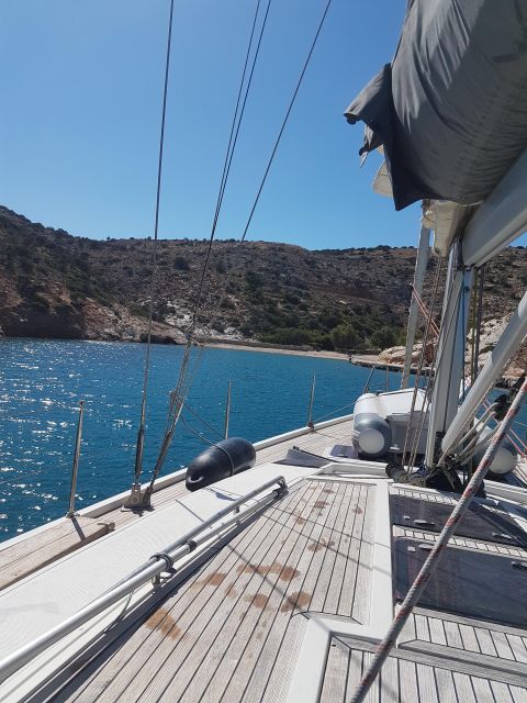 From Heraklion: Dia Island Private Sailing Trip - Sailing back to Heraklion