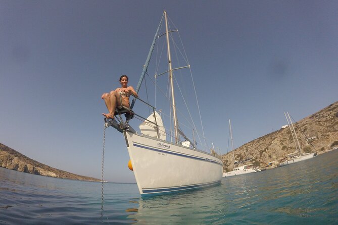 From Heraklion : Small Group 5,5 hours Sailing Trip to Dia Island - Reaching Dia Island by sail