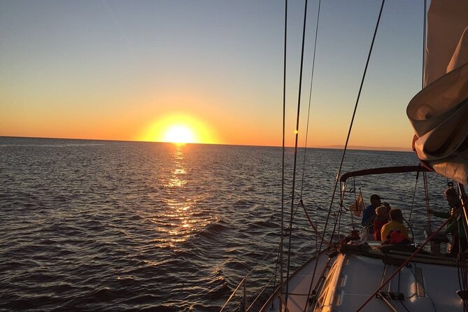 From Heraklion:Small group 5,5h Sunset Sailing trip to Dia Island - Heraklion’s harbor from the water