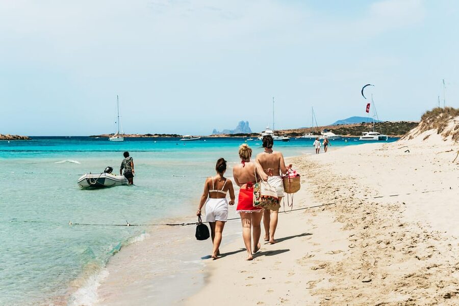From Ibiza: Sailing Tour to Formentera with Beach Stops - Sailing from Cala Jondal to Formentera