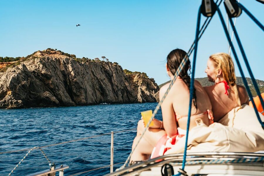 From Ibiza: Sailing Tour to Formentera with Beach Stops - What is included on the boat