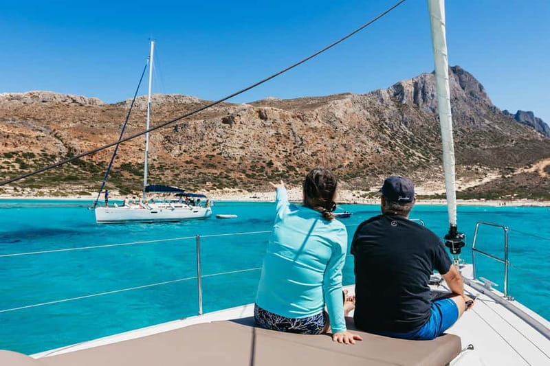 From Kissamos: Balos Gramvousa Sailing Cruise with Lunch - Gramvousa Island and its castle above the sea